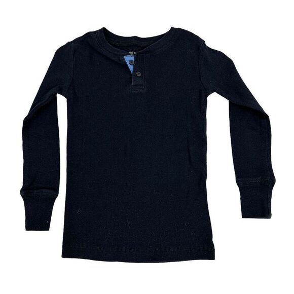 Baby Gap Navy Henley Tee size 4 - Picture 1 of 3